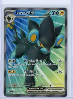 Luxray ex - 195/167 - Pokemon Twilight Masquerade Full Art Ultra Rare NM - Image 1