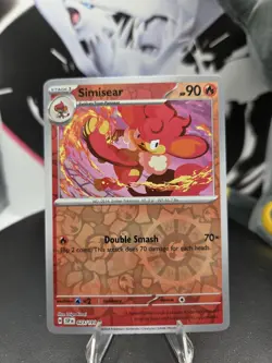 Simisear 023/191 Sv08: Surging Sparks Reverse Holo - Free Shipping - NM POKEMON - Image 1