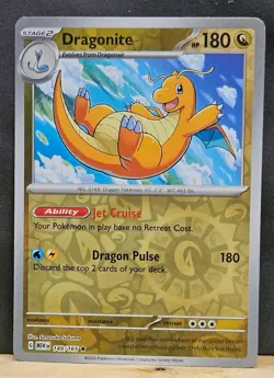 Pokemon Lot of 5 Dragonite Holos 3 are Cosmos Holos M-NM Unplayed - Image 5