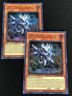 YUGIOH OMNI DRAGON BROTAUR MP20-EN059 1ST ULTRA X2 (NM) - Image 1