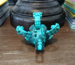 Bakugan "Battle Damaged" Ventus Myriad Hades 750G Green New Vestroia W/ Card! - Image 4