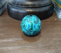 Bakugan "Battle Damaged" Ventus Myriad Hades 750G Green New Vestroia W/ Card! - Image 5