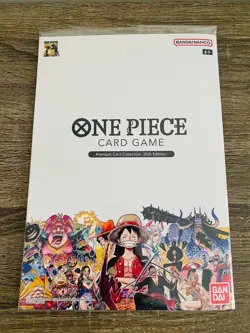 One Piece TCG 25th Anniversary Premium Card Collection, Playmat & Case IN HAND - Image 4