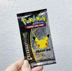 x1 Pokemon TCG Cards 25th Anniversary Celebrations Booster Pack NEW/SEALED - Image 1