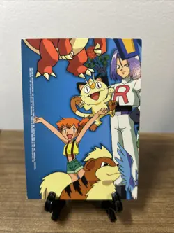 1999 Pokemon Topps TV Animation TV8 Gary Oak Card MODERATELY PLAYED - Image 2