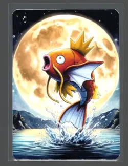 Pokemon Fanart Magikarp Card by SPACED_OUT - Image 1