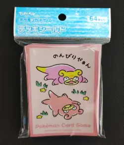 Pokemon Card Slowpoke Galar Deck Shield 64 Sleeves Japanese Exclusive TCG Item - Image 1