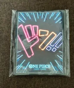 One Piece Card Don Sleeves (Shield) 10 Pcs Neon Type B Korean Ver Limited New - Image 1