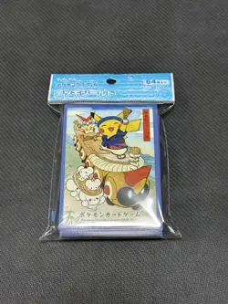 Pokemon Card Deck Shield Waraji Festival 64 Sleeves Japanese Exclusive TCG - Image 1