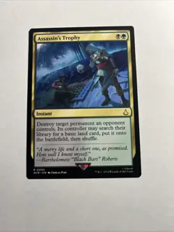 Assassin's Trophy - Universes Beyond: Assassin's Creed MTG Plus Bonus Card!!! - Image 1