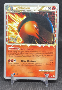 Pokemon Card 2010 HeartGold SoulSilver - Typhlosion 110/123 WC 2011 - Image 1
