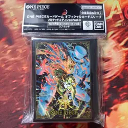 One Piece Card Game Official Sleeve Limited Edition Vol 3 Rob Lucci 70 Pack - Image 1
