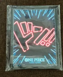 One Piece Card Don Sleeves (Shield) 10 Pcs Neon Type A Korean Ver Limited New - Image 1