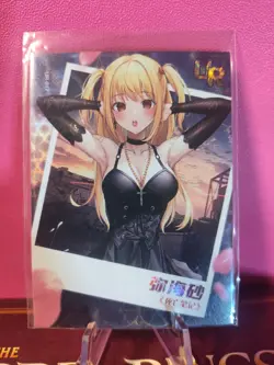 Misa Amane Death Note UR 17 Goddess Waifu Card Girl Anime Sexy Art CCG Feast Hot - Image 1