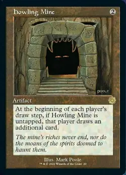 MTG Howling Mine - Retro Frame NM-Mint The Brothers' War: Retro Frame Artifacts - Image 1