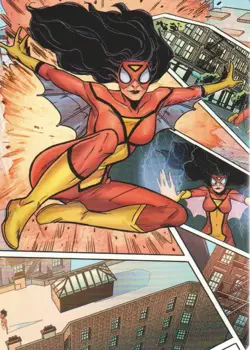 1x Art Series (51/54) - Spider-Woman, Stunning Savior MTG Marvel's Spider-Man NM - Image 1