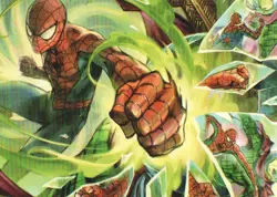 1x Art Series (17/54) - Kapow! MTG Marvel's Spider-Man NM Magic Regular - Image 1
