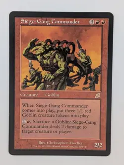 Siege-Gang Commander - NM - Scourge - MTG - Image 1