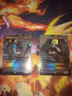 1x Master of Cruelties & Angel of Despair- Rainbow Foil - MTG Secret Lair - Image 1