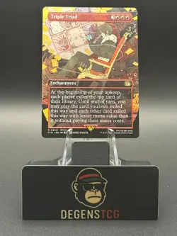 Triple Triad 0340 Borderless Final Fantasy Regular non foil MTG - Image 1