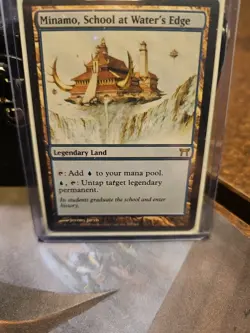 Minamo, School at Water's Edge Mp/Lp [Champions of Kamigawa] Mtg - Image 1