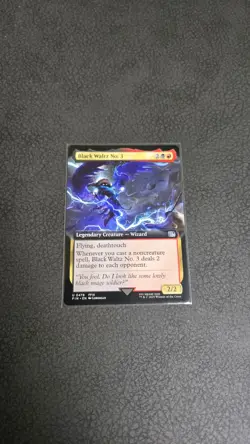 [MTG] Black Waltz No. 3 - (Extended Art) - Final Fantasy - NM - #478 - Image 1