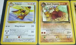 16 Card Lot Vintage Pokemon Rares Base Unlimited Fossil Jungle Team Rocket WOTC - Image 2