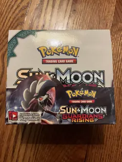 Pokemon Sun and Moon Guardians Rising Booster Box Opened with Open Packs 820650811333 - Image 1