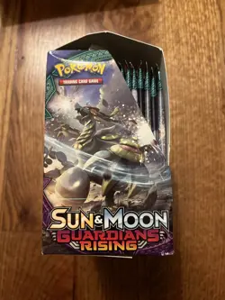 Pokemon Sun and Moon Guardians Rising Booster Box Opened with Open Packs 820650811333 - Image 2