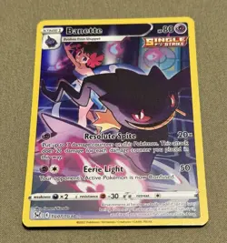 Pokemon TCG Banette Lost Origin Trainer Gallery Tg07/Tg30 Holo Ultra Rare - Image 1