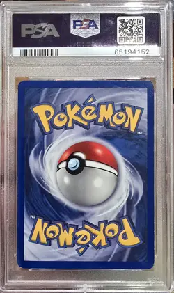 1999 Pokemon Game Mewtwo #10 HoloShadowless PSA 8 NM-MT - Image 2