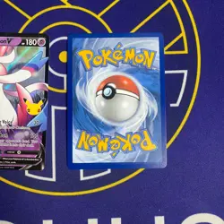 Pokemon Lance's Charizard V + Dark Sylveon V SWSH 133/134 Celebrations Promo NM - Image 4