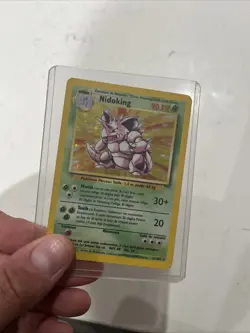Nidoking 11/102 1999 Pokemon Base Set Holo Rare PSA 7 Near Mint - Image 2