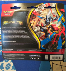 Pokemon TCG ME01 Mega Evolution 3 Booster Blister Pack Psyduck Sealed - Image 2