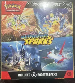 Pokemon TCG: Surging Sparks Booster Bundle *** 6 Boosters *** Brand New Sealed! - Image 1