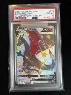 Charizard V 79/73 Champions Path Holo PSA 10 Pokemon - Image 1