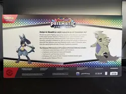 PRISMATIC EVOLUTIONS Lucario EX and Tyranitar EX Premium Collection Sam’s Club - Image 2