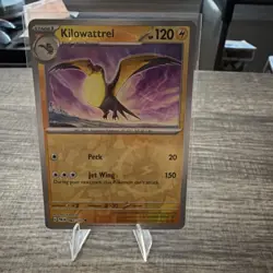Kilowattrel Reverse Holo - 082/193 - Paldea Evolved Pokemon 2023 - Image 1