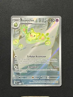 Pokemon Black Bolt Promo - Reuniclus - SVP 212 - Illustration Art Rare - MINT - Image 2