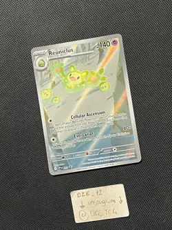Pokemon Black Bolt Promo - Reuniclus - SVP 212 - Illustration Art Rare - MINT - Image 3