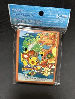 Pokemon TCG Deck Shield Nebuta Festival Pikachu 64 Sleeves Pokemon Center - Image 1