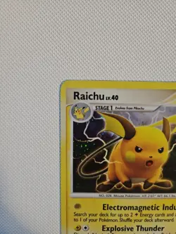 Pokemon TCG Raichu DP21 Diamond and Pearl Holo - Image 2