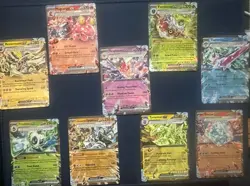 Pokemon TCG: Scarlet & Violet EX Tera 9 Card Lot NM/Mint - Free Shipping - Image 1