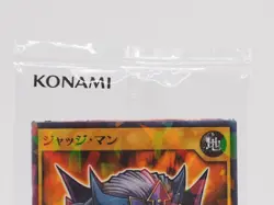 Judge Man Yu-Gi-Oh Seven-Eleven Limited Promo Card Holo TCG Japanese ZC622 - Image 2