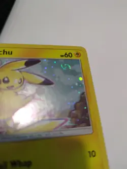 SWIRL Pikachu SM98 Sun & Moon Ultra Rare Holo Black Star Promo Pokemon Card - Image 2