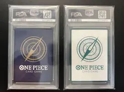 One Piece Day 24 Promo Card PSA9 Luffy Don Collection Rare White Back - Image 2