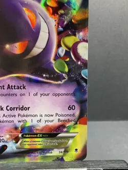 Gengar EX 34/119 - XY Phantom Forces Ultra Rare Holo Pokemon Card NM - Image 5