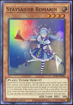 Staysailor Romarin LIOV-EN094 Lightning Overdrive 1st Edition - Yugioh Card - Image 1