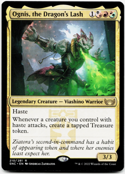 Ognis, the Dragon's Lash [Streets of New Capenna] MTG Magic 💀🔥💧 - Image 3