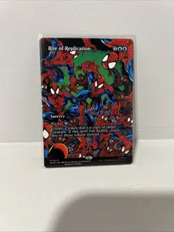 MTG MARVEL'S SPIDER-MAN RITE OF REPLICATION MYTHIC BORDERLESS NON-FOIL - Image 2